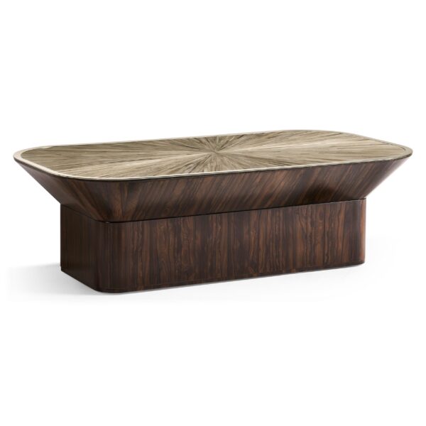 terra pedestal cocktail table