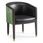verdure barrel dining chair