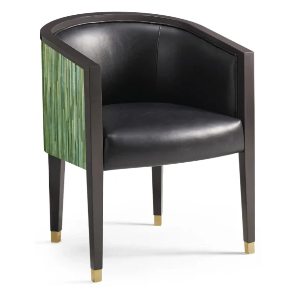 verdure barrel dining chair