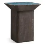 sapphire square lamp table