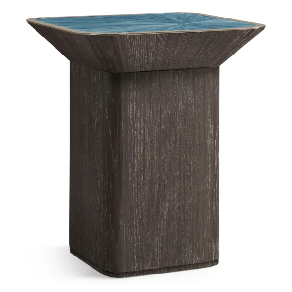 sapphire square lamp table