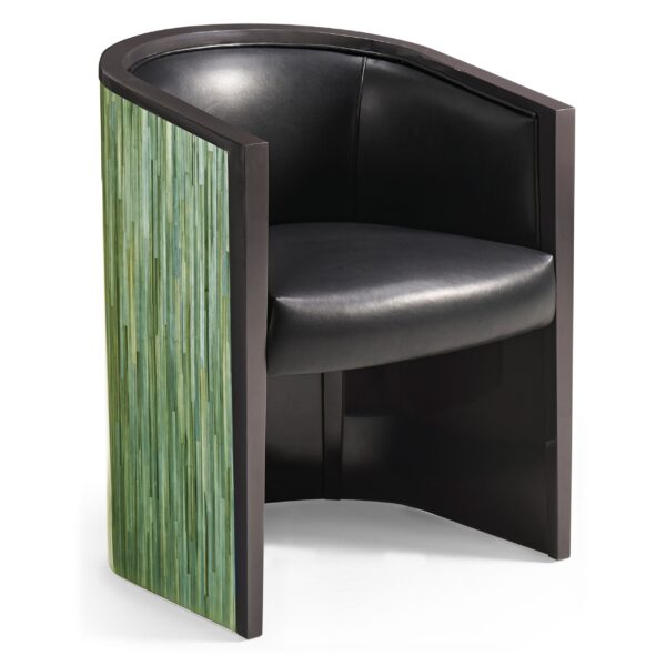 verdure straw barrel chair