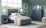 1162 Summerland BR Complete Panel Bed Twin 3/3 - Image 3