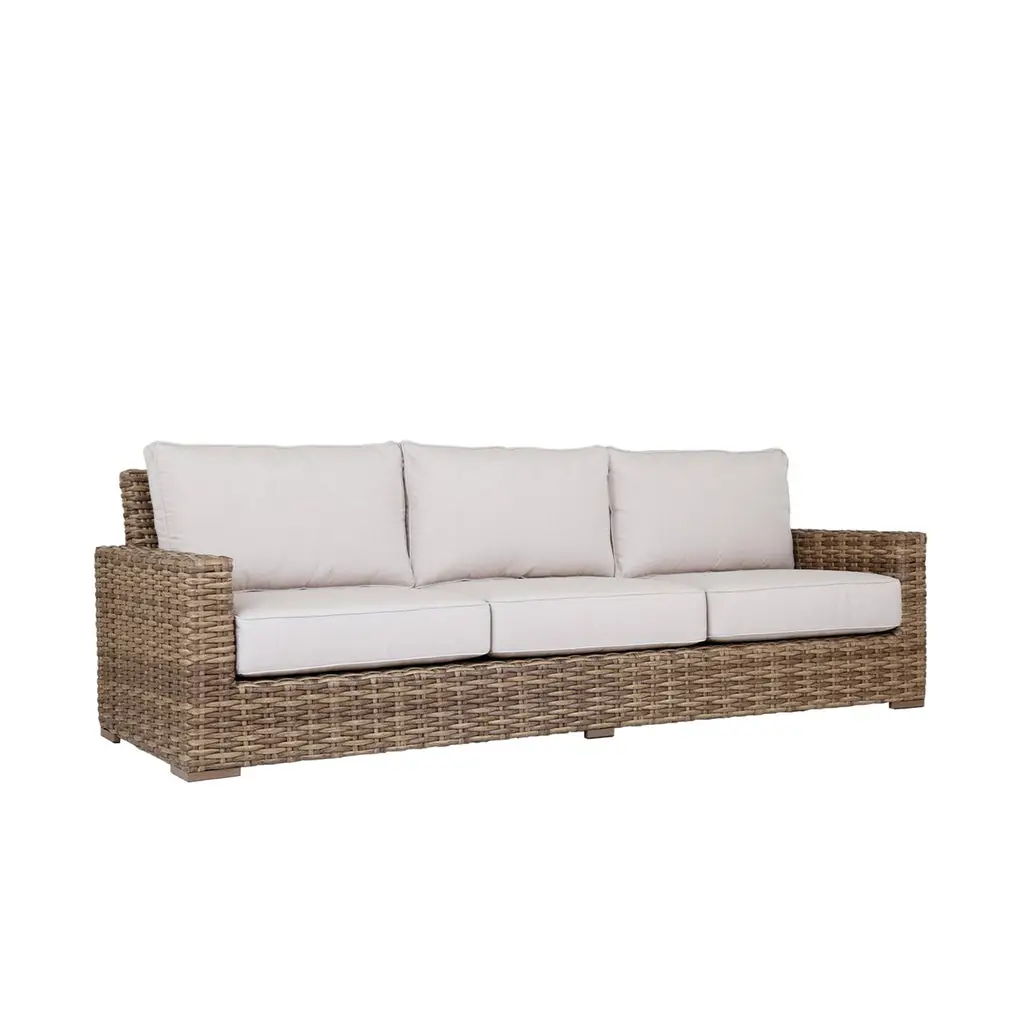 7bb528a24dc8eae7370585da471fef96 Havana Sofa in Canvas Flax w/ Self Welt - Image 1