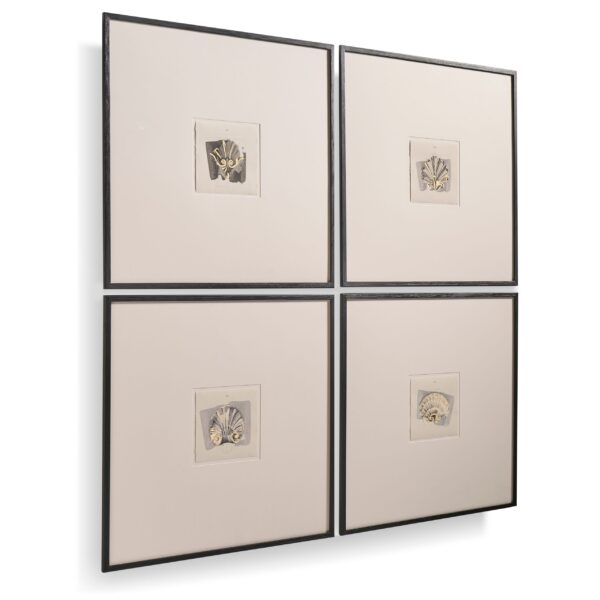 architectural clamshells set of 4