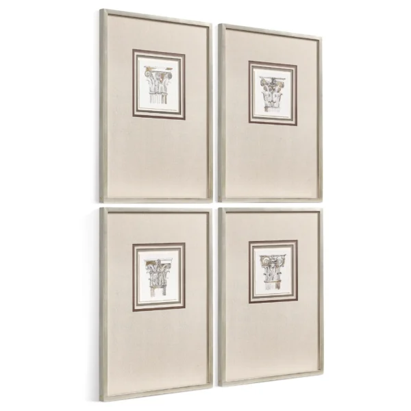 corinthian light set of 4