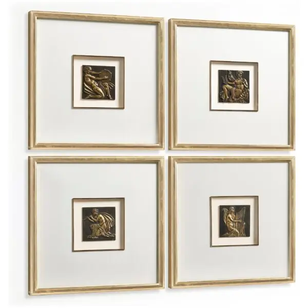the music of bronze – set of 4