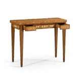 satinwood painted card table