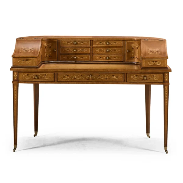 satinwood carlton house desk