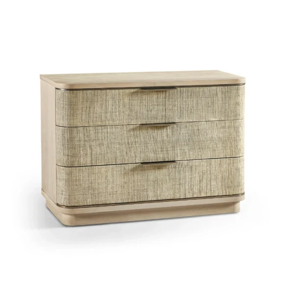 seiche large grasscloth nightstand