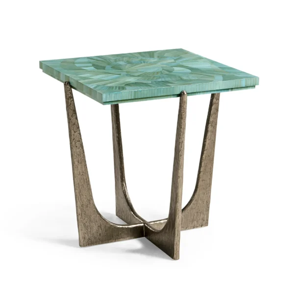 seaglass end table