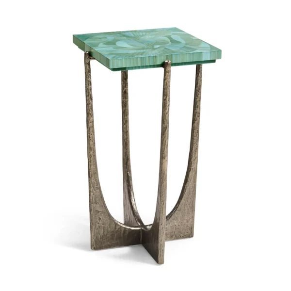 seaglass martini table