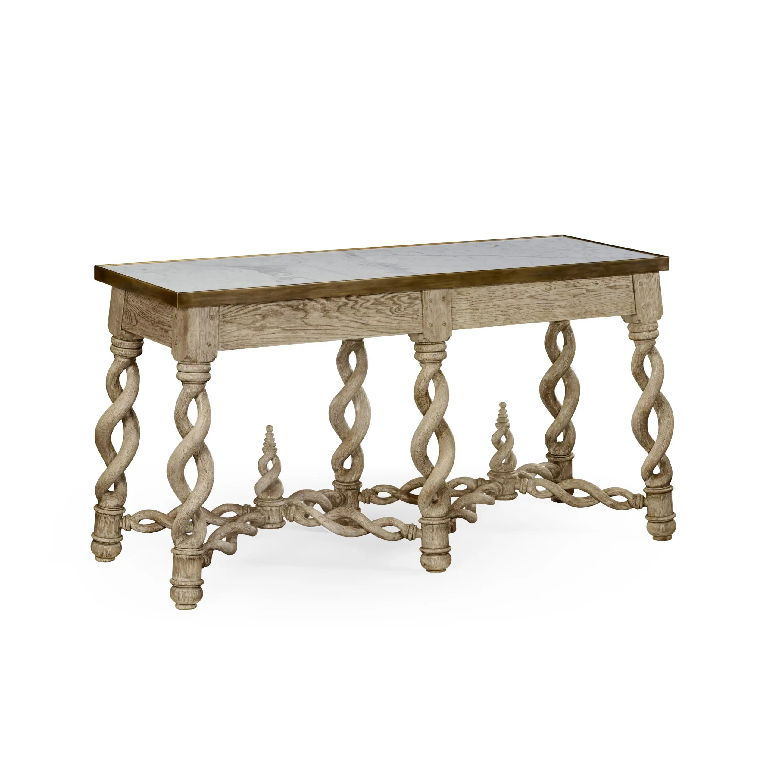 purbeck grey oak console purbeck grey oak console
