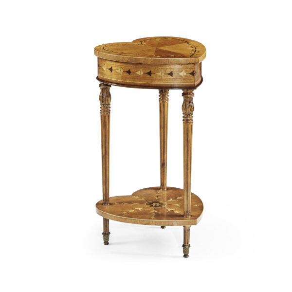 sheraton style "heart" work box