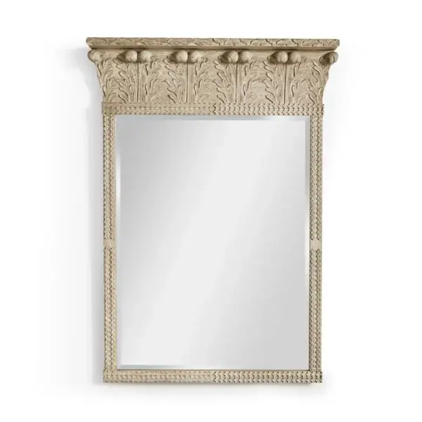 rothesay venetian white oak mirror