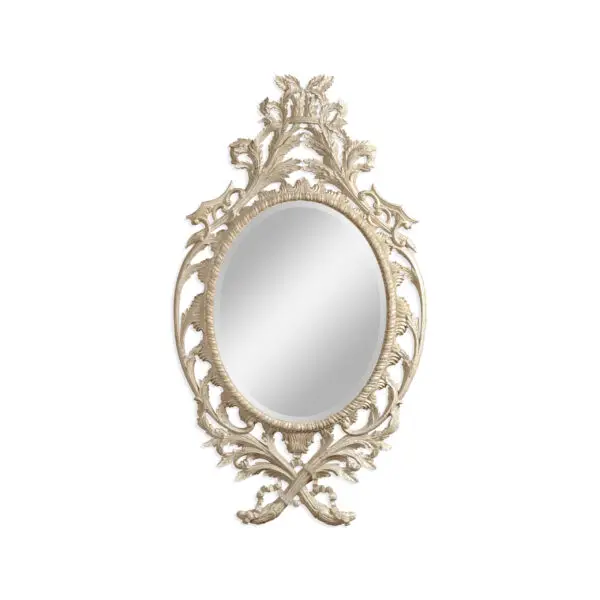 leicester venetian white oak mirror