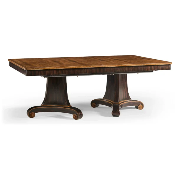 rosette dining table 84"