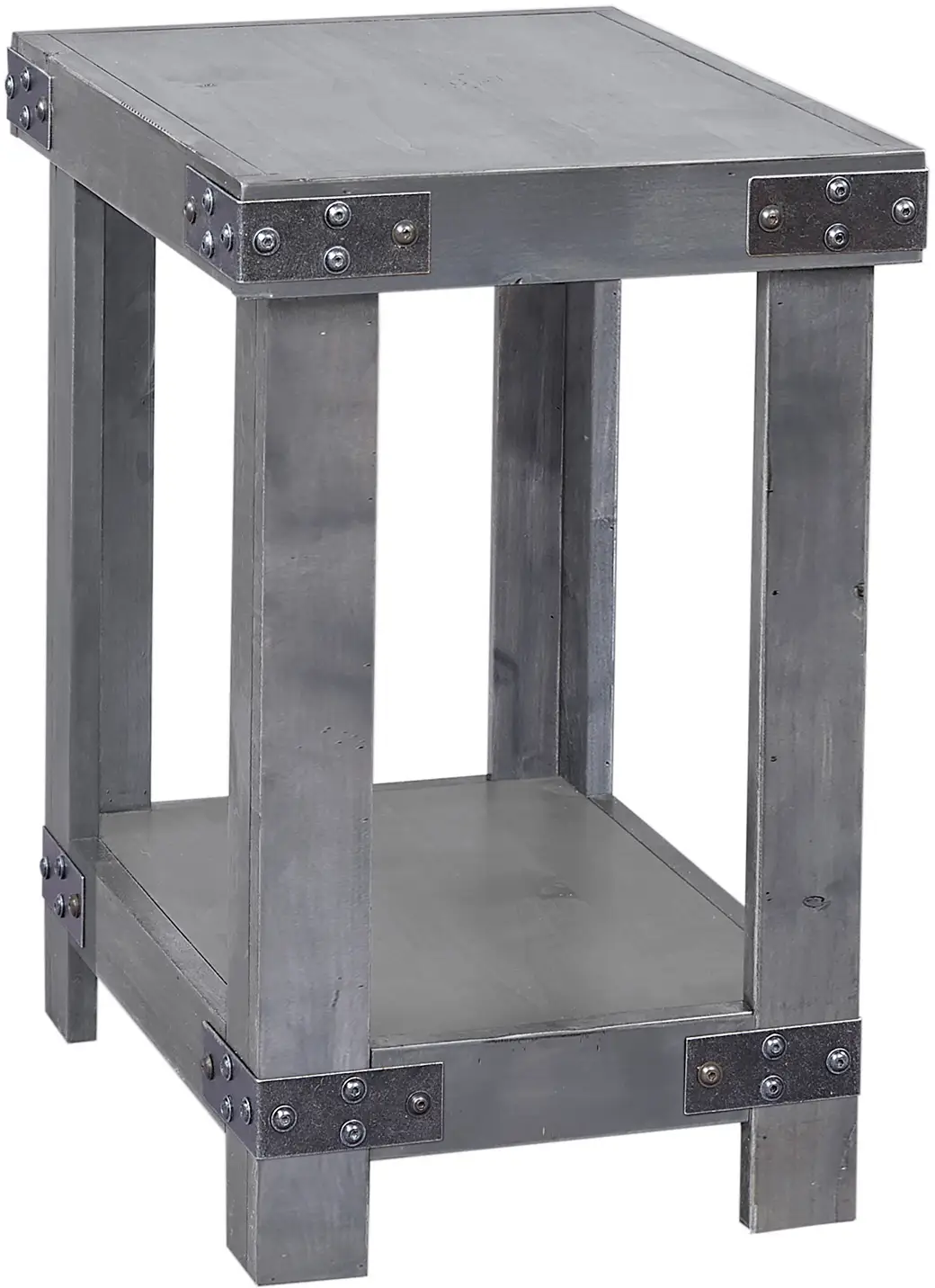 0c6f79f226e9d4cc0ee28e84a3e344b1 Industrial Chairside Table - Image 1