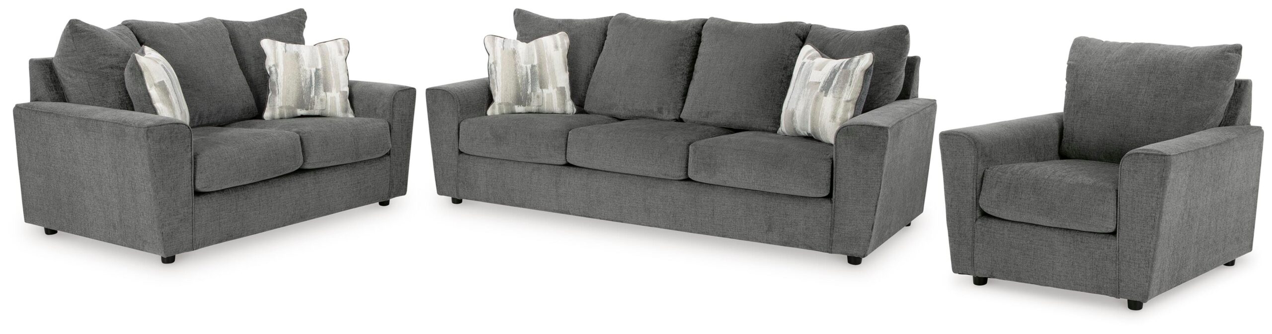 17199bd333907599f56e7c3672ca9132 Stairatt Sofa, Loveseat and Chair - Image 1