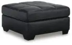 Barlin Mills Loveseat and Oversized Ottoman - Image 3