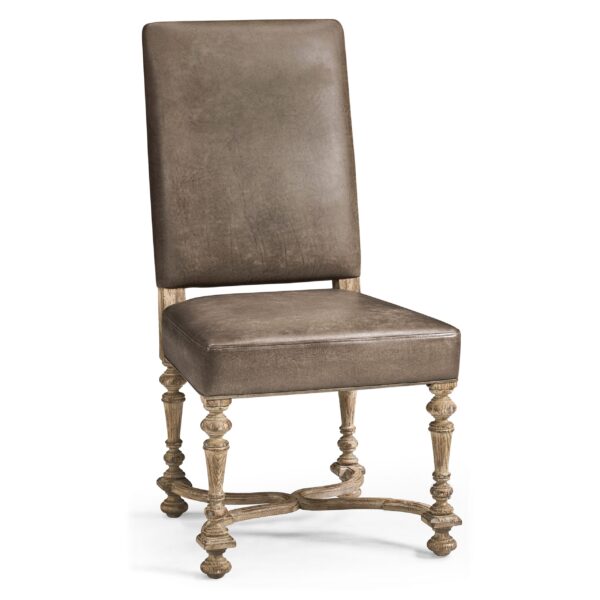 sagehill leather side chair