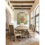 sagehill leather arm chair