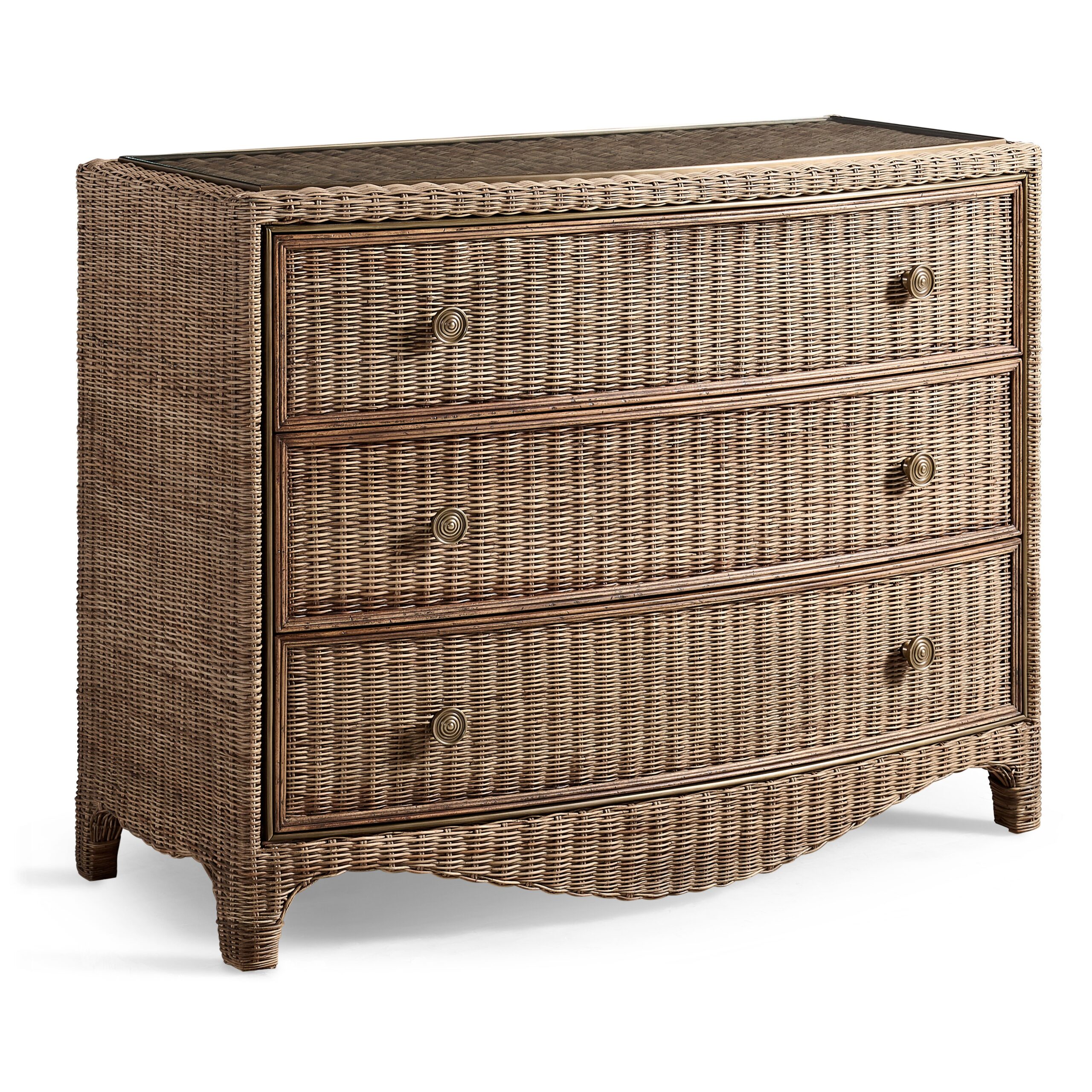 palm court rattan bow front chest palm court rattan bow front chest