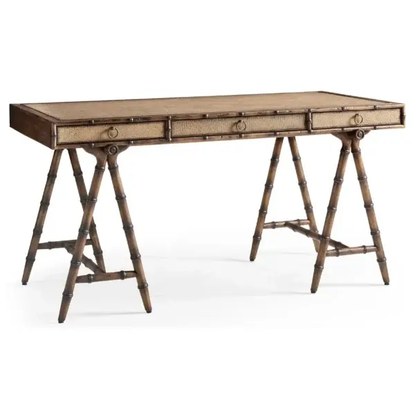 palm court bamboo writing desk