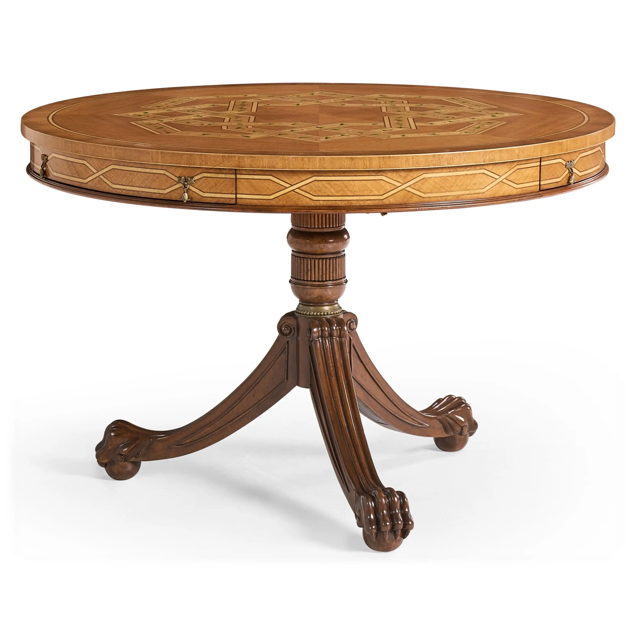 ball & claw centre table (satinwood) ball & claw centre table (satinwood)