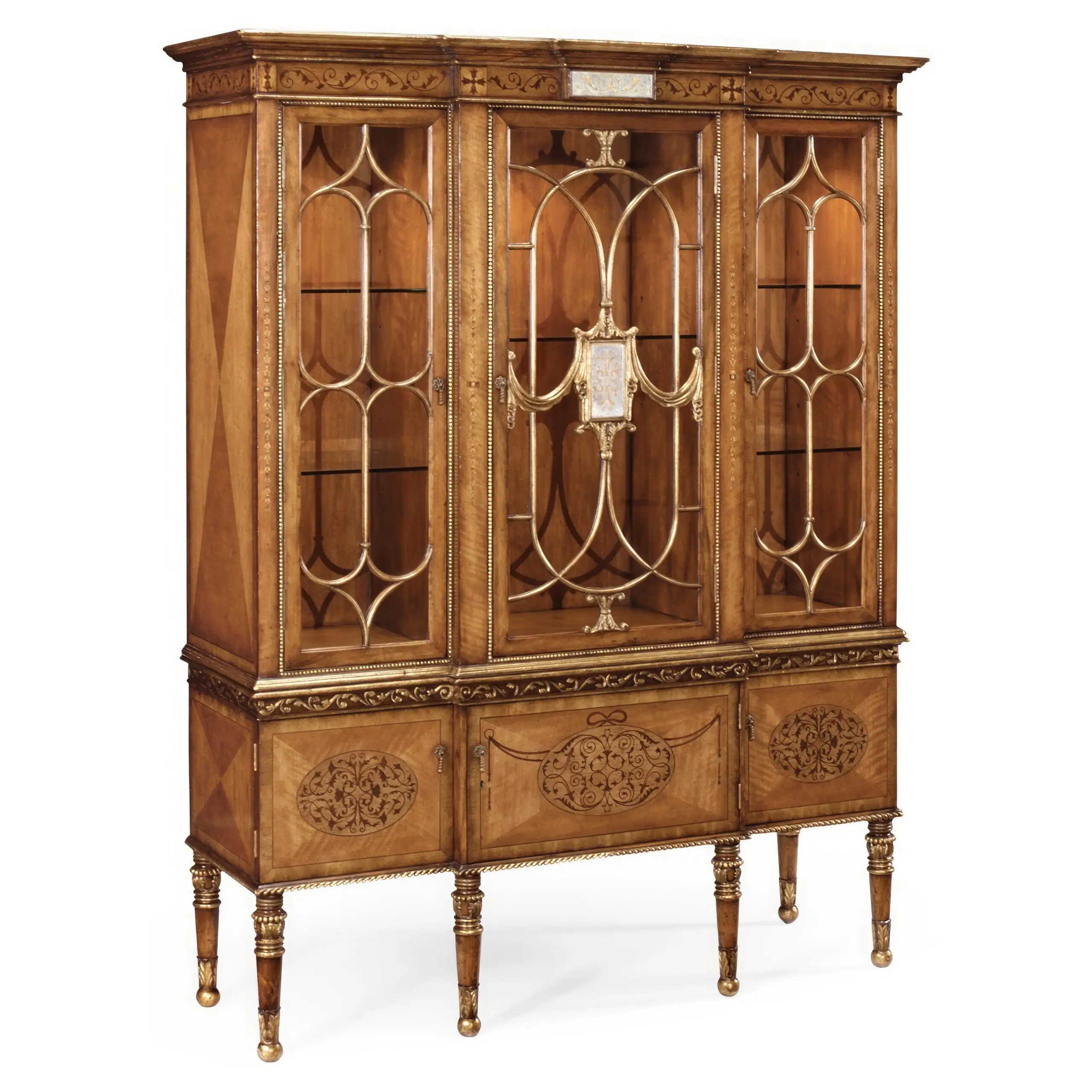 satinwood display cabinet satinwood display cabinet