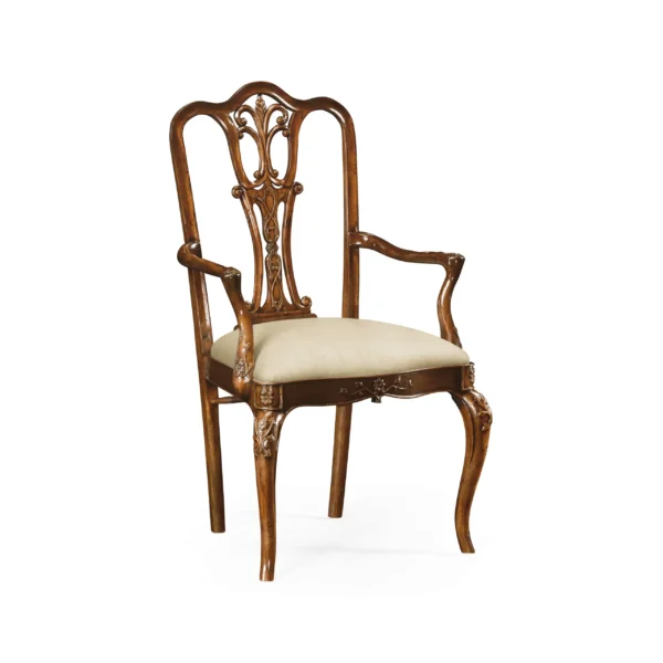 mahogany 18th century dining arm chair