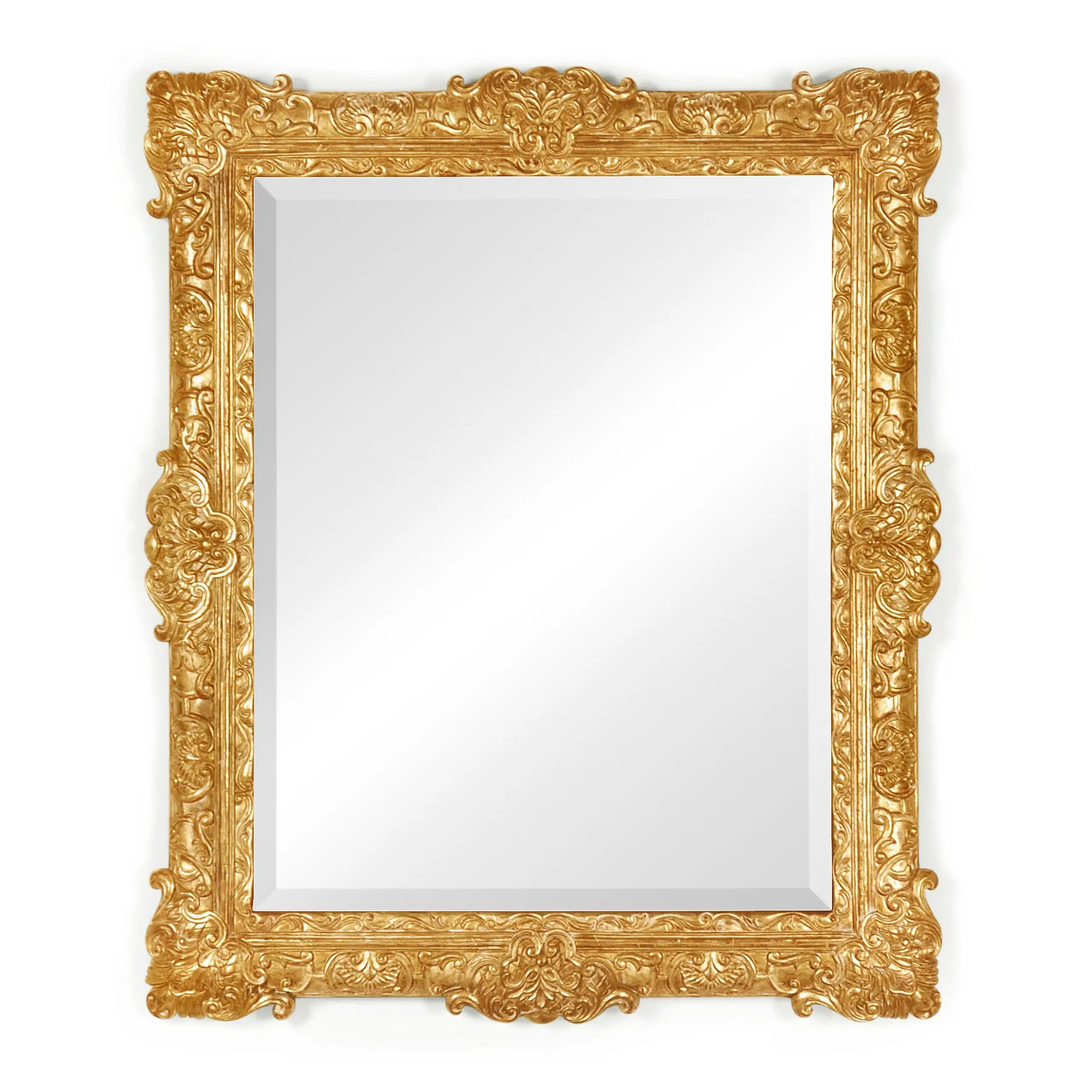 french 19th century style bright gilded mirror french 19th century style bright gilded mirror