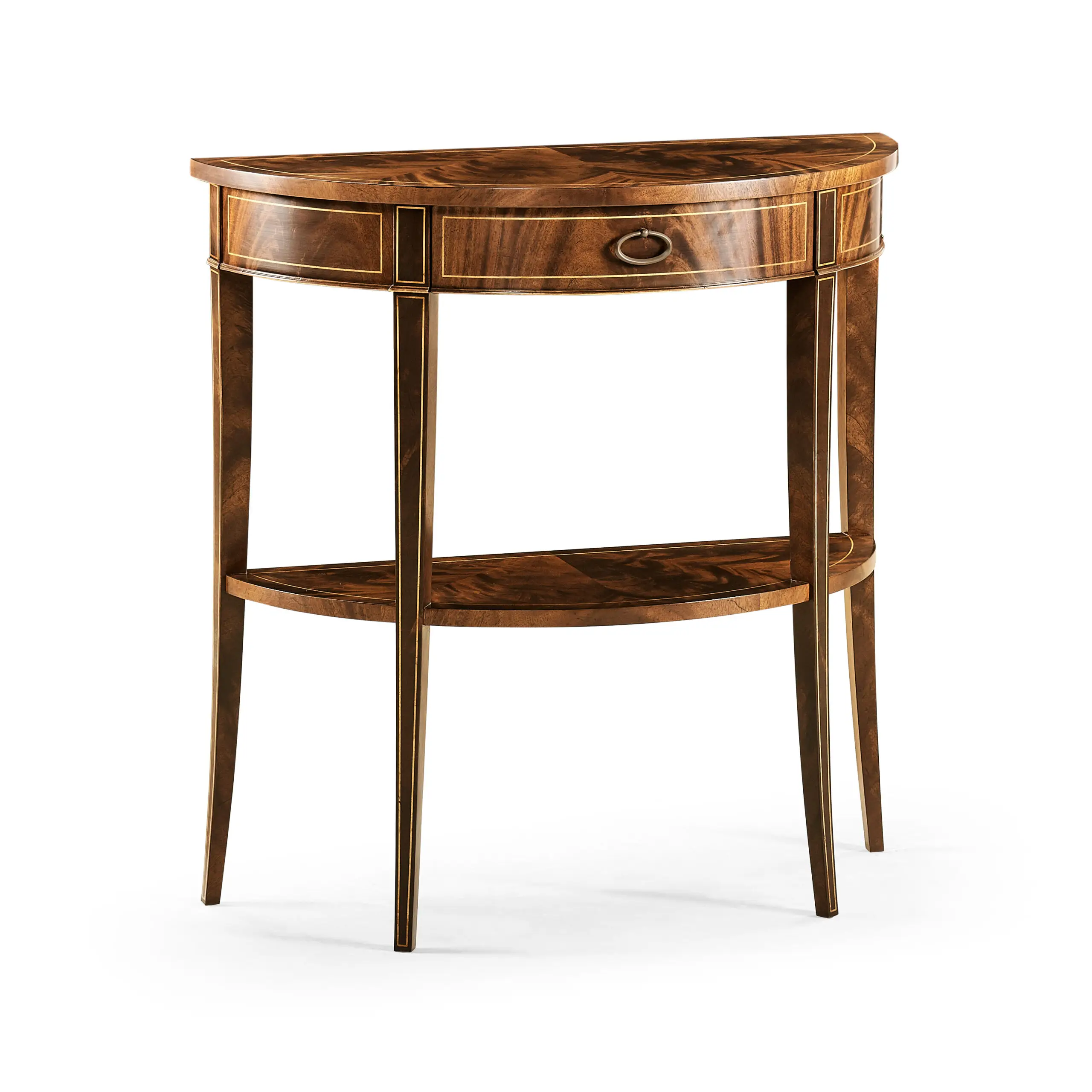 boxwood stringing demilune console boxwood stringing demilune console