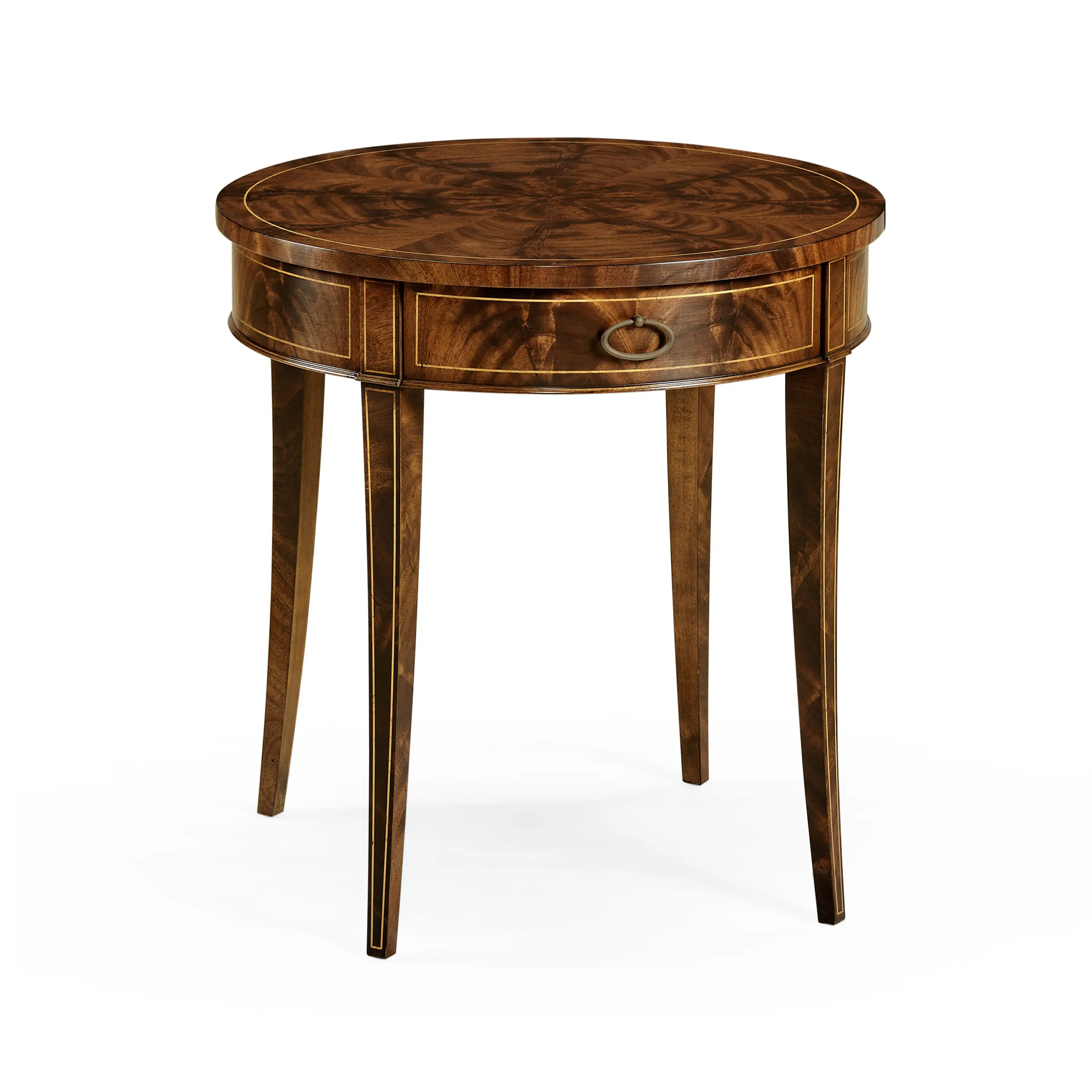 round antique mahogany side table round antique mahogany side table