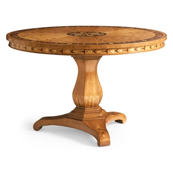 sheraton style flip top centre table