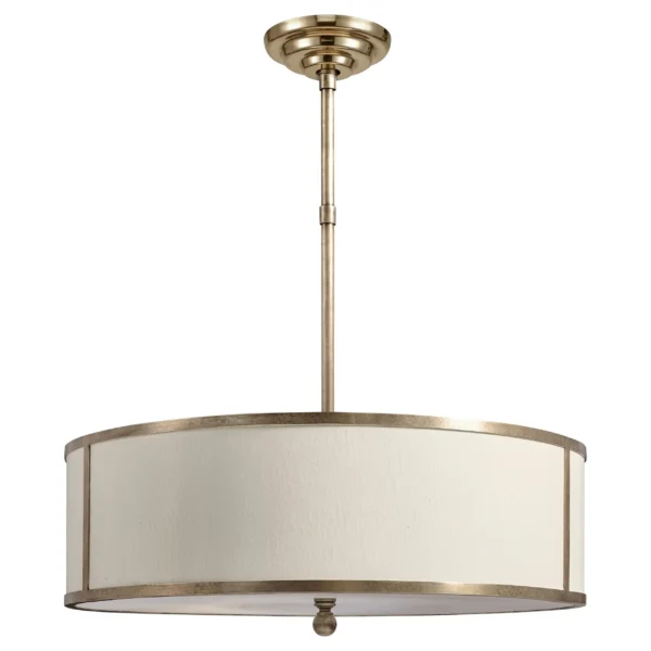orsman crackle drum chandelier