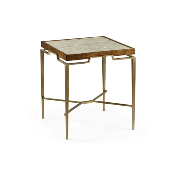 toulouse eggshell end table