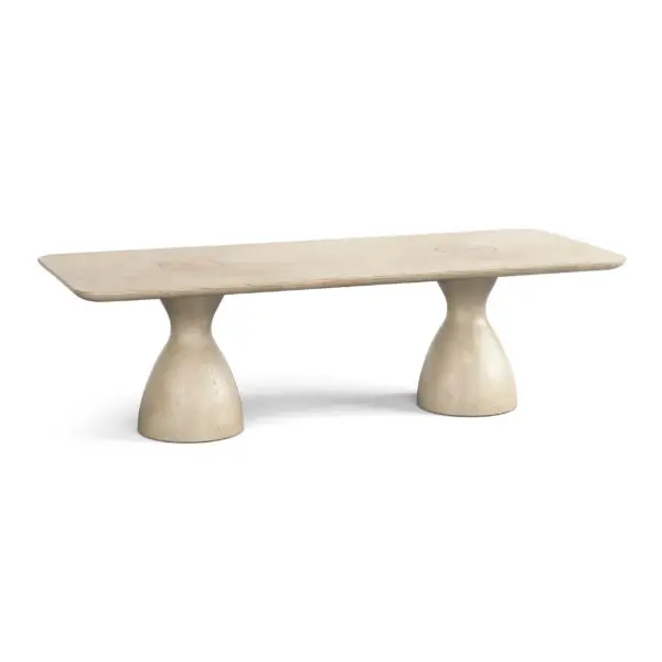 seamount rectangular dining table 108"