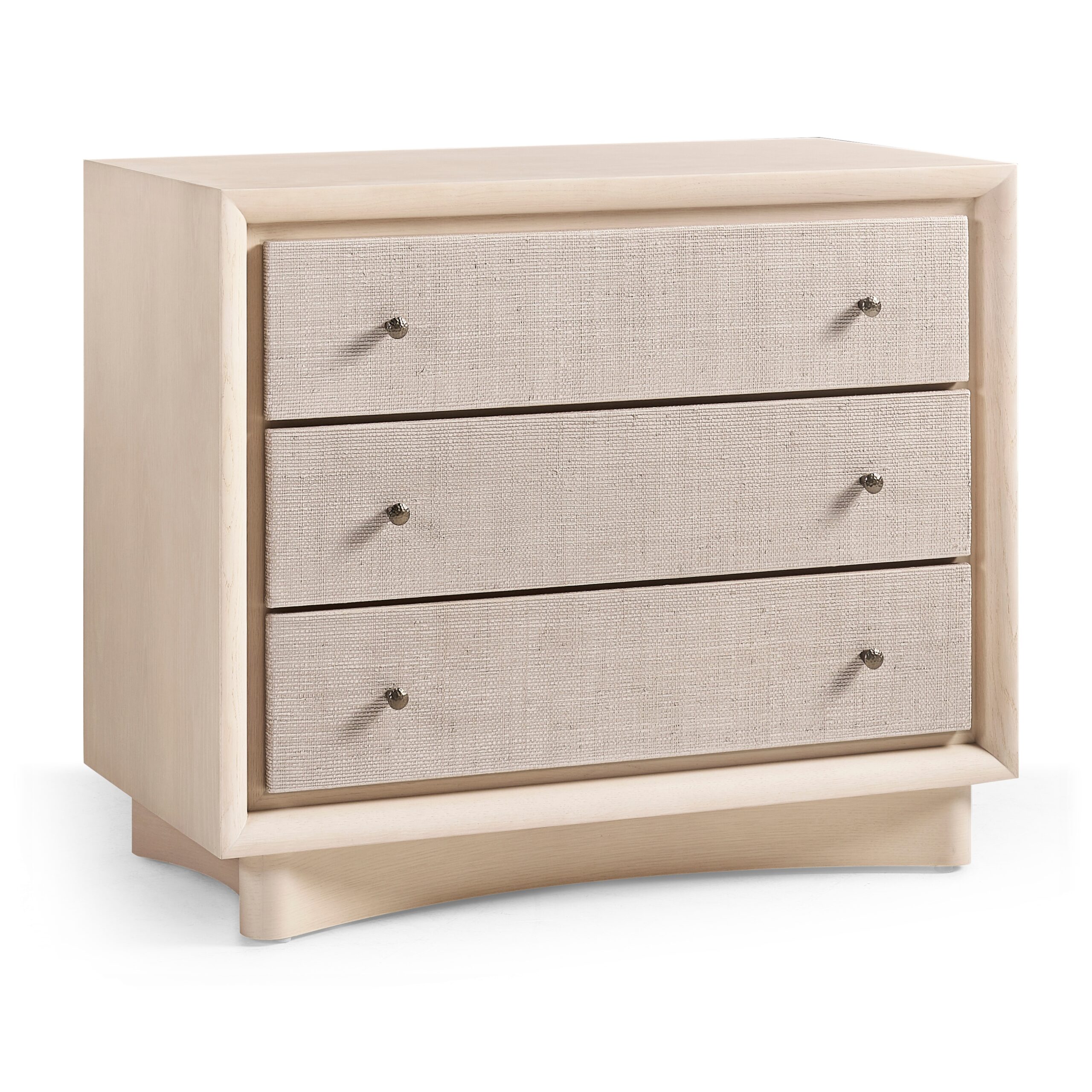 keel three drawer nightstand keel three drawer nightstand