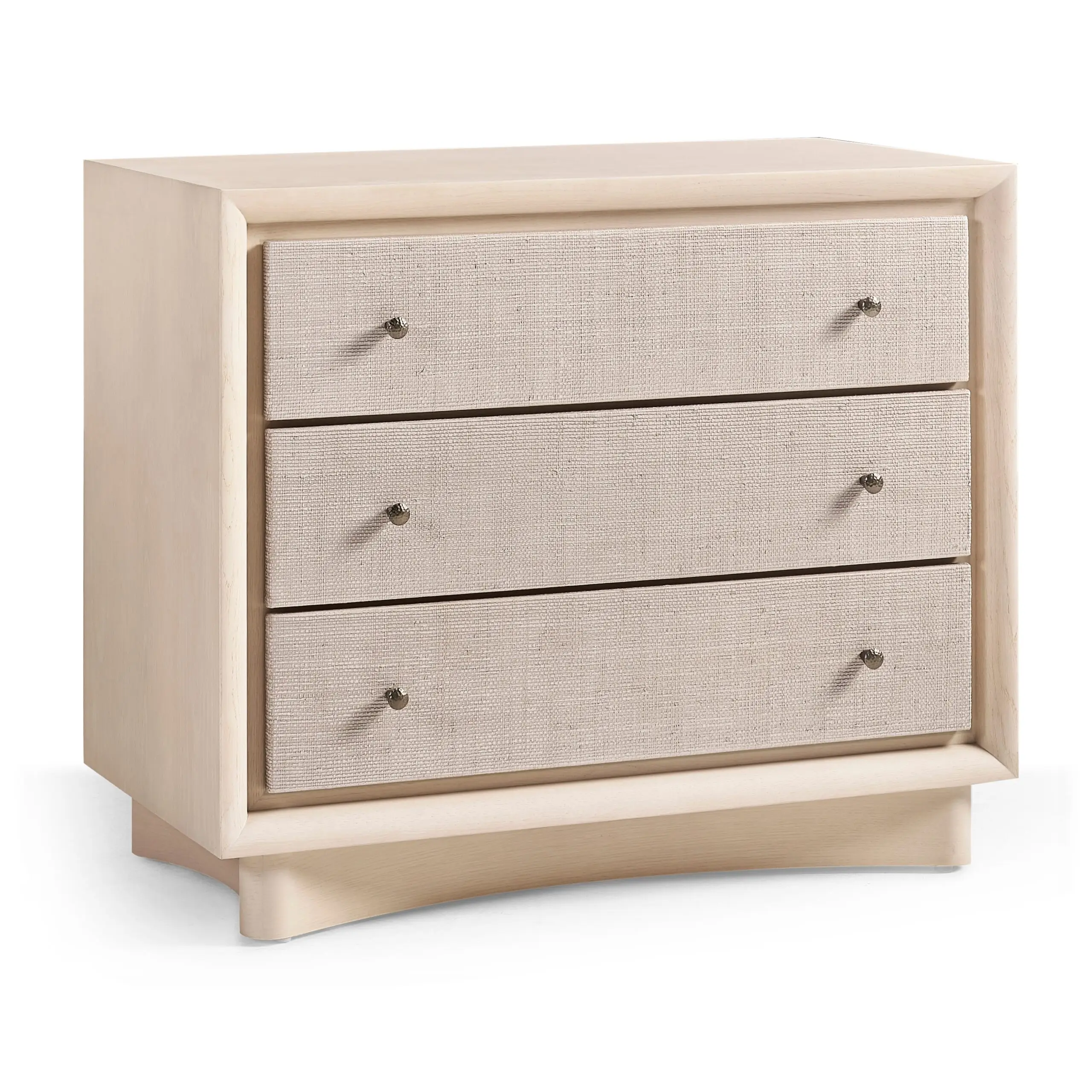 keel three drawer nightstand keel three drawer nightstand