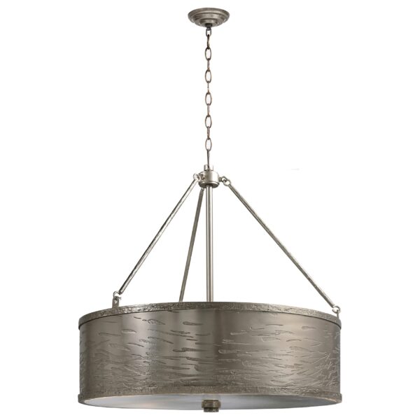 diel drum chandelier
