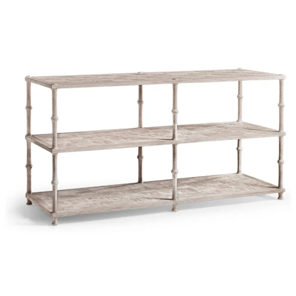 bywater washed acacia console table