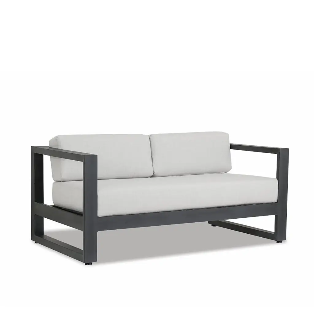 63bd30cb9aa81418eeaf92a0f5583b22 Redondo Loveseat in Cast Silver, No Welt - Image 1
