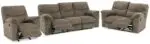 Alphons Reclining Sofa, Loveseat and Recliner