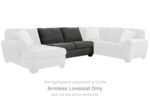 Ambee Armless Loveseat - Image 3