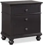 Oxford 2 Drawer Ns I07-450-BLK-1 I07-450-BLK-1