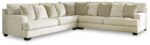 Rawcliffe 3-Piece Sectional with Ottoman - Image 3