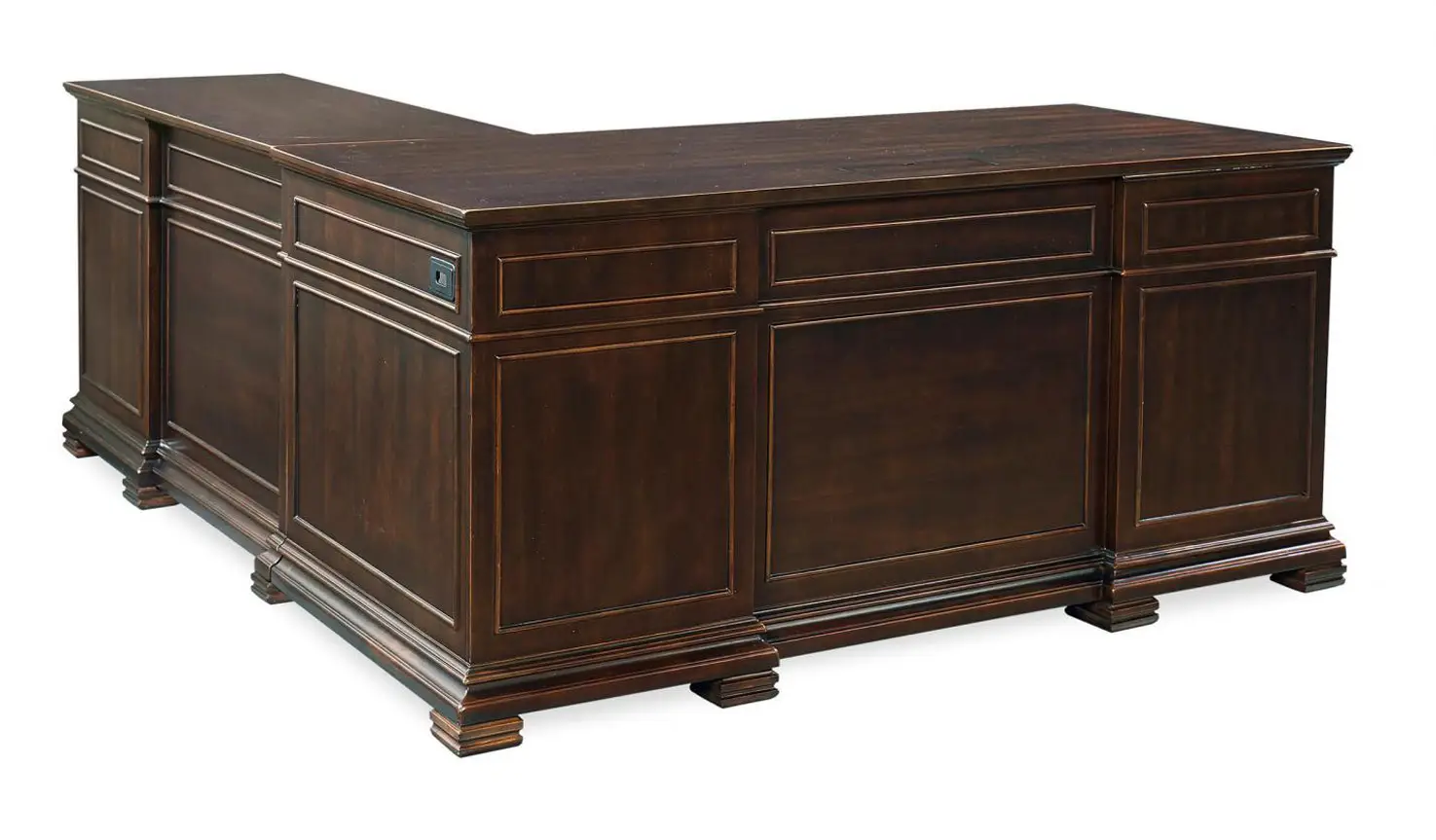 7eb9e8708ef810990e747af8b08e5406 Weston 48" Return Desk - Image 1