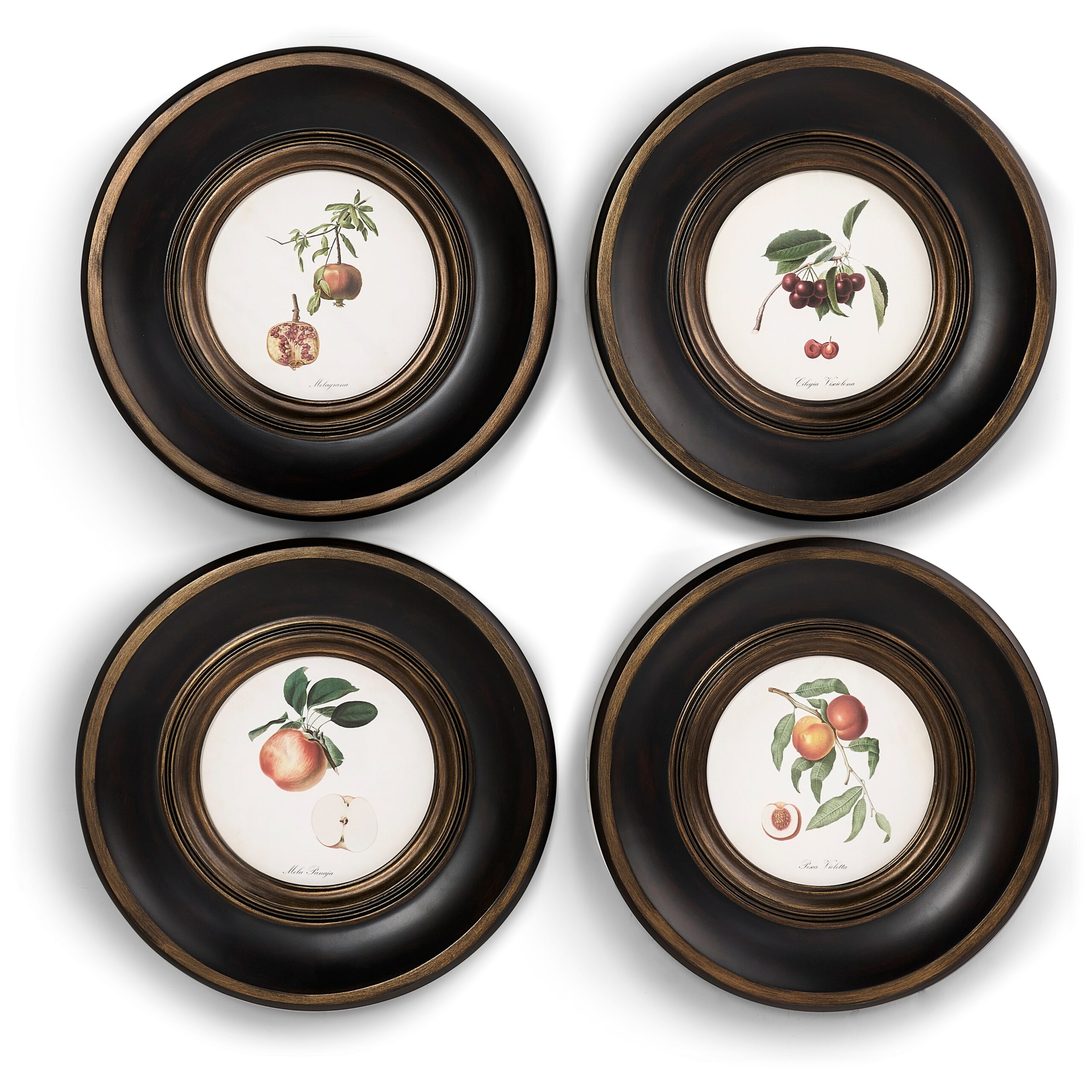 vintage fruit no. 2 set of 4 vintage fruit no. 2 set of 4