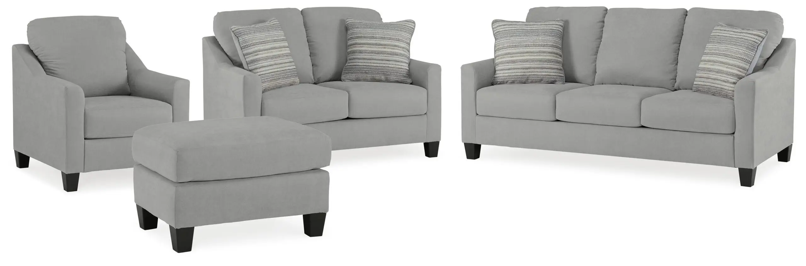 988753643e277da4795f8bc2cf99eb99 Adlai Sofa, Loveseat, Chair and Ottoman - Image 1